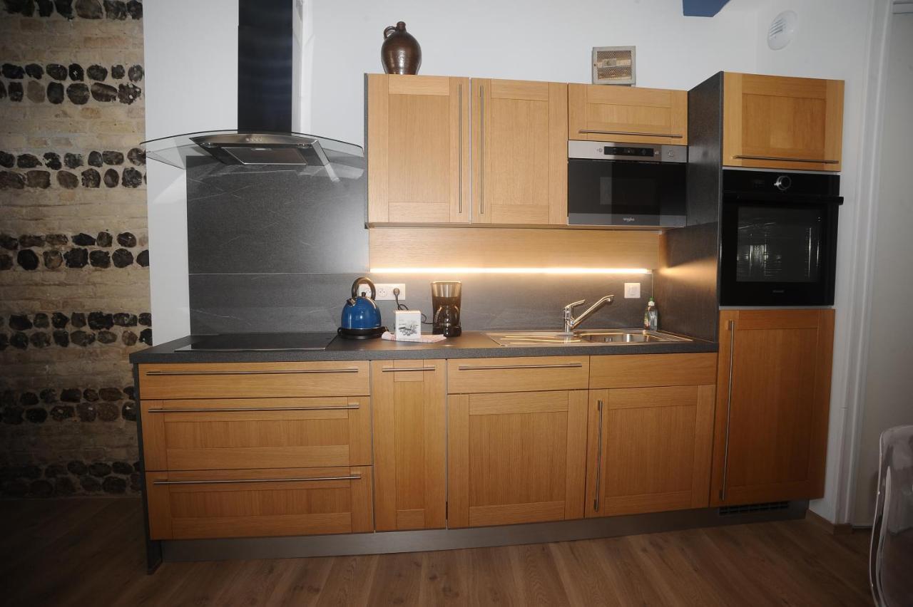 Au Colombage Bleu 2 A 4 Pers Apartment Диеп Екстериор снимка